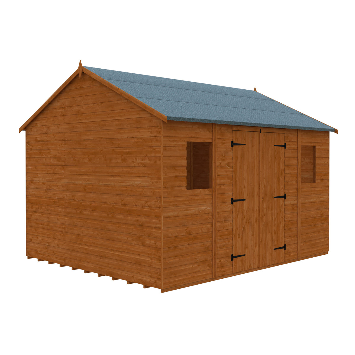 Redlands 10' x 10' Shiplap Reverse Apex Workshop | Sheds.co.uk
