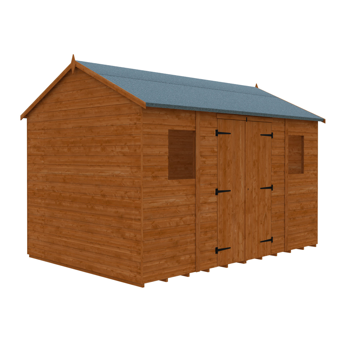 Redlands 8' x 12' Shiplap Reverse Apex Workshop | Sheds.co.uk