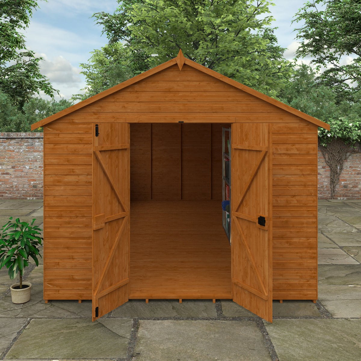 Redlands 10' x 20' Shiplap Apex Heavyweight Workshop | Sheds.co.uk