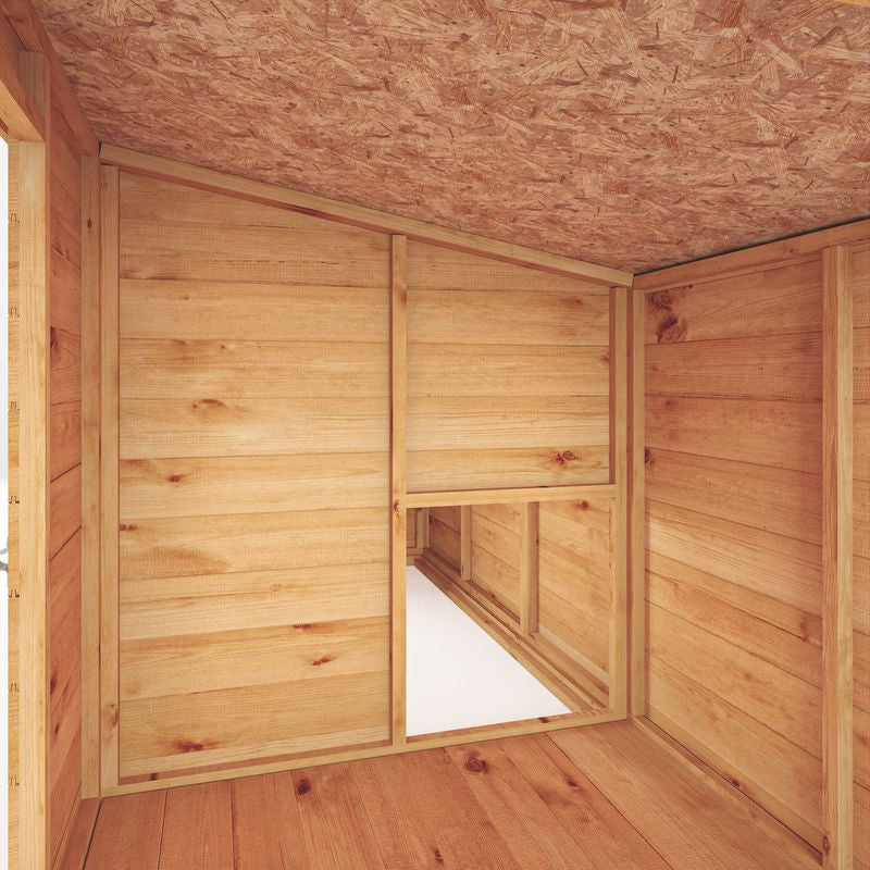 Adley 10' x 4' Dog Kennel & Run | Sheds.co.uk
