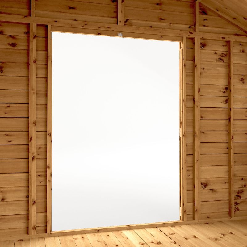 Adley 10' x 10' Premium Double Door Shiplap Modular Apex Workshop | Sheds.co.uk