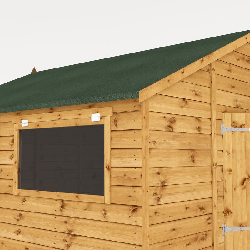 Adley 10' x 10' Premium Double Door Shiplap Modular Apex Workshop | Sheds.co.uk