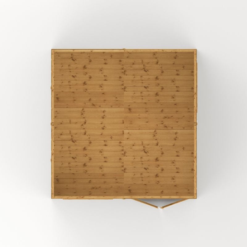 Adley 10' x 10' Premium Double Door Shiplap Modular Reverse Apex Workshop | Sheds.co.uk