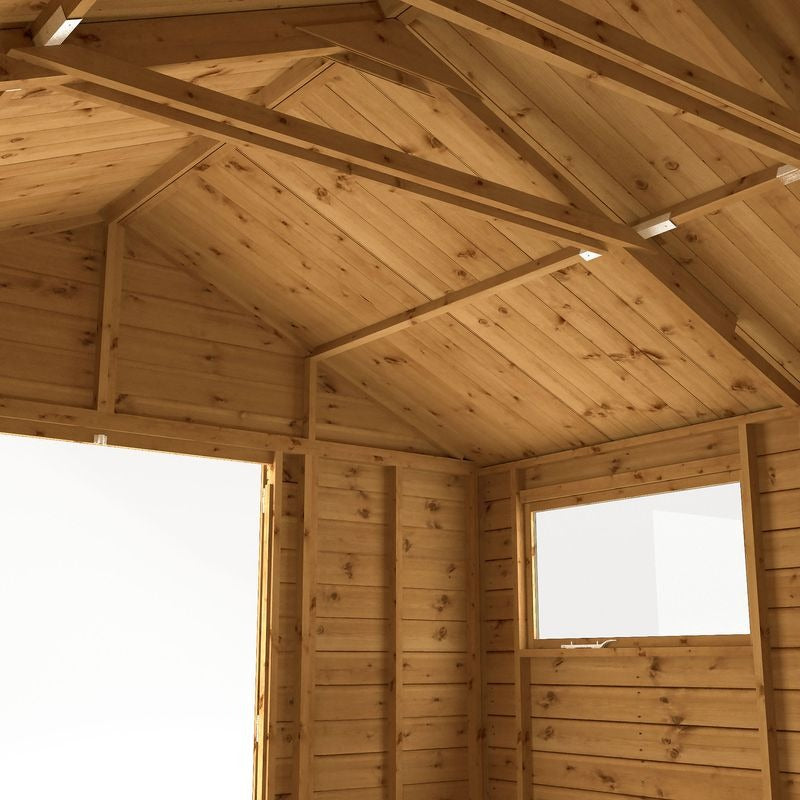Adley 10' x 12' Premium Double Door Shiplap Modular Apex Workshop | Sheds.co.uk