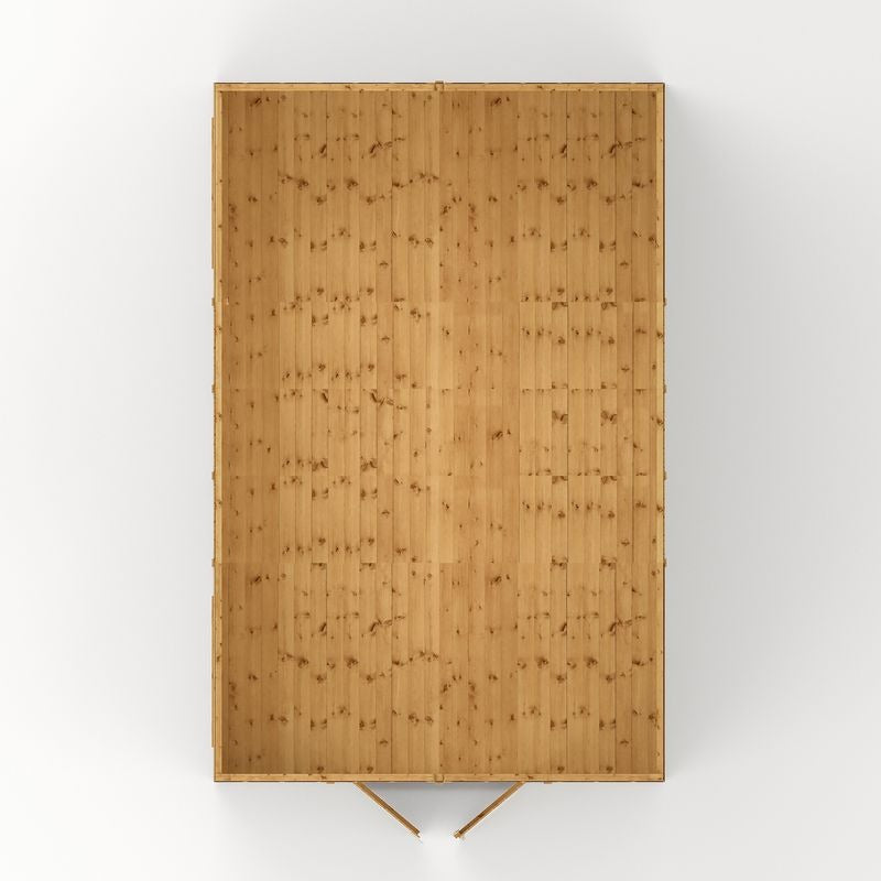 Adley 10' x 16' Premium Double Door Shiplap Modular Apex Workshop | Sheds.co.uk
