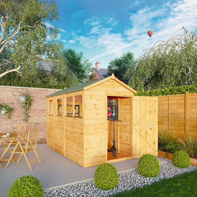 Adley 10' x 5' Modular Shiplap Apex Shed | Sheds.co.uk
