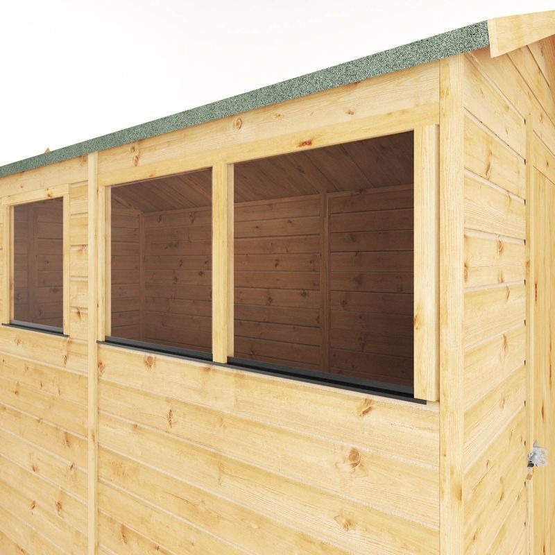 Adley 10' x 5' Modular Shiplap Apex Shed | Sheds.co.uk