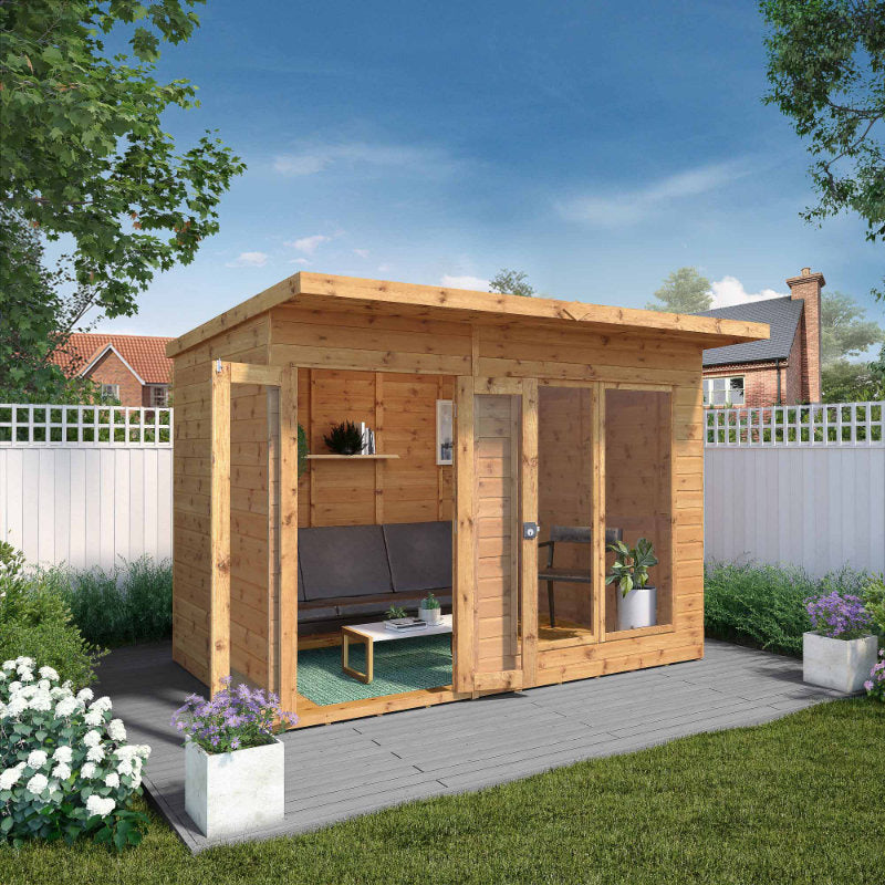 Adley 10' x 6' Honeybourne Summer House | Sheds.co.uk