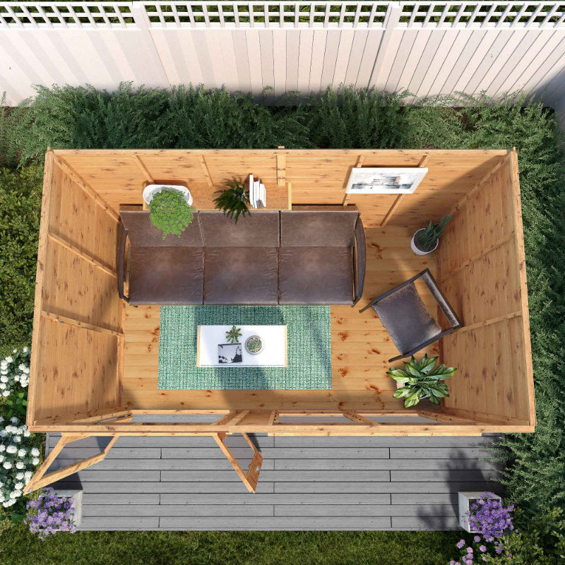 Adley 10' x 6' Honeybourne Summer House | Sheds.co.uk
