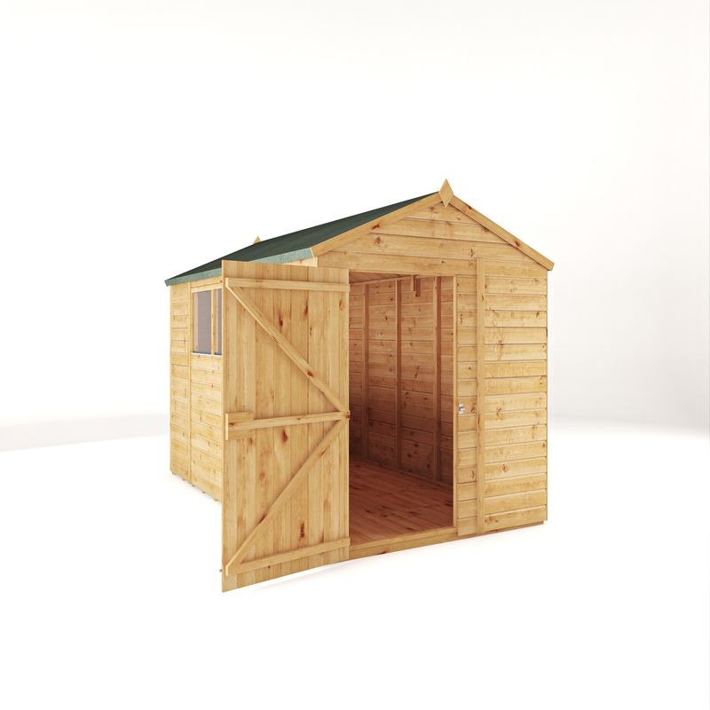 Adley 10' x 6' Lumberjack Premium Shiplap Modular Apex Shed | Sheds.co.uk