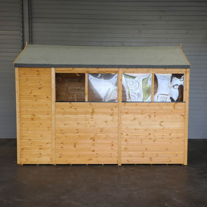 Adley 10' x 6' Lumberjack Premium Shiplap Modular Apex Shed | Sheds.co.uk