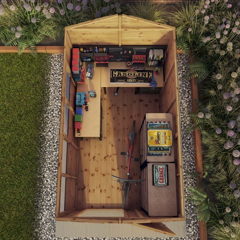 Adley 10' x 6' Premium Shiplap Modular Apex Shed | Sheds.co.uk