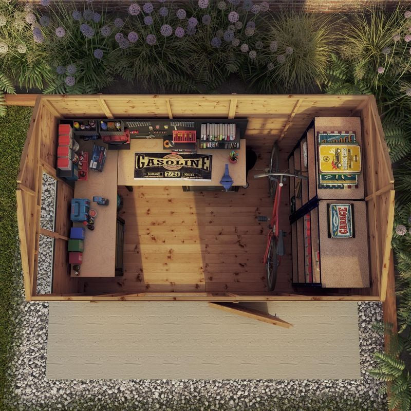 Adley 10' x 6' Premium Shiplap Modular Apex Shed | Sheds.co.uk