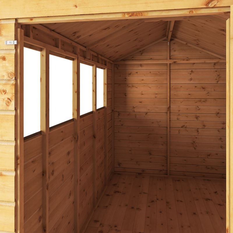 Adley 10' x 6' Premium Shiplap Modular Apex Shed | Sheds.co.uk