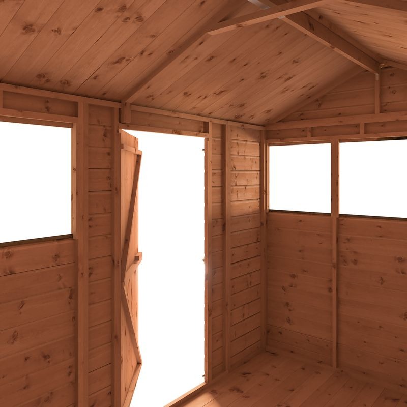 Adley 10' x 6' Premium Shiplap Modular Apex Shed | Sheds.co.uk
