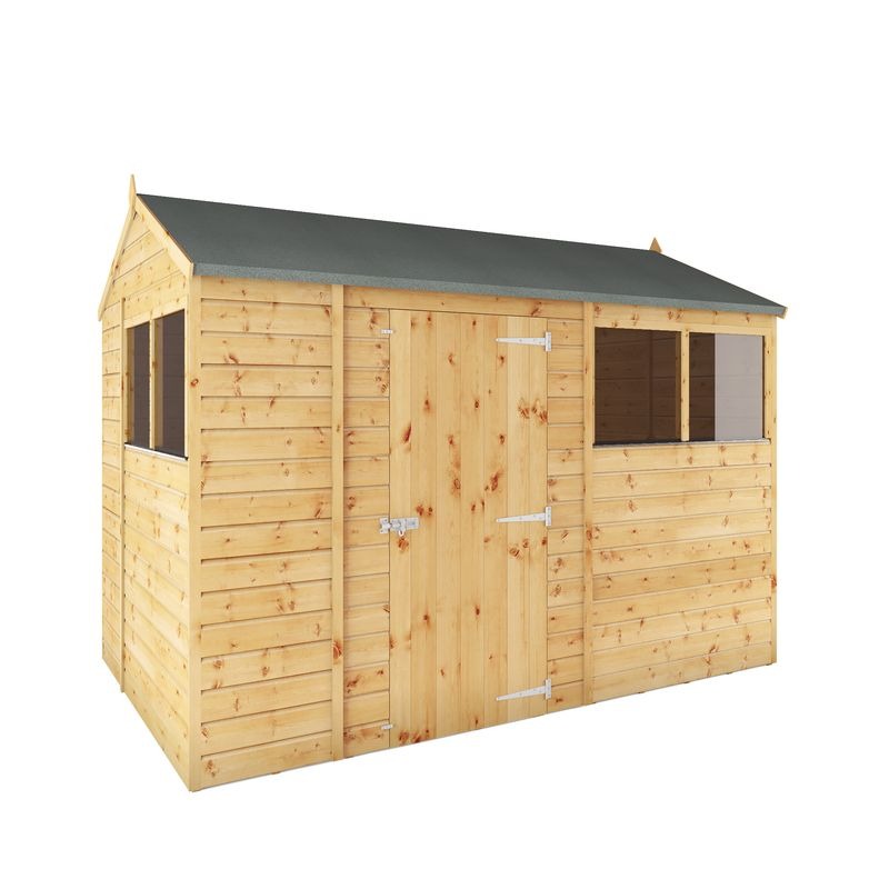 Adley 10' x 6' Premium Shiplap Modular Apex Shed | Sheds.co.uk