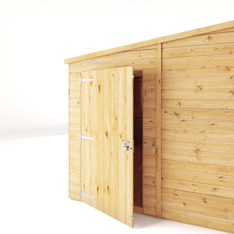 Adley 10' x 8' Lumberjack Premium Shiplap Modular Pent Shed | Sheds.co.uk