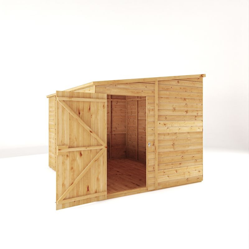 Adley 10' x 8' Lumberjack Premium Shiplap Modular Pent Shed | Sheds.co.uk