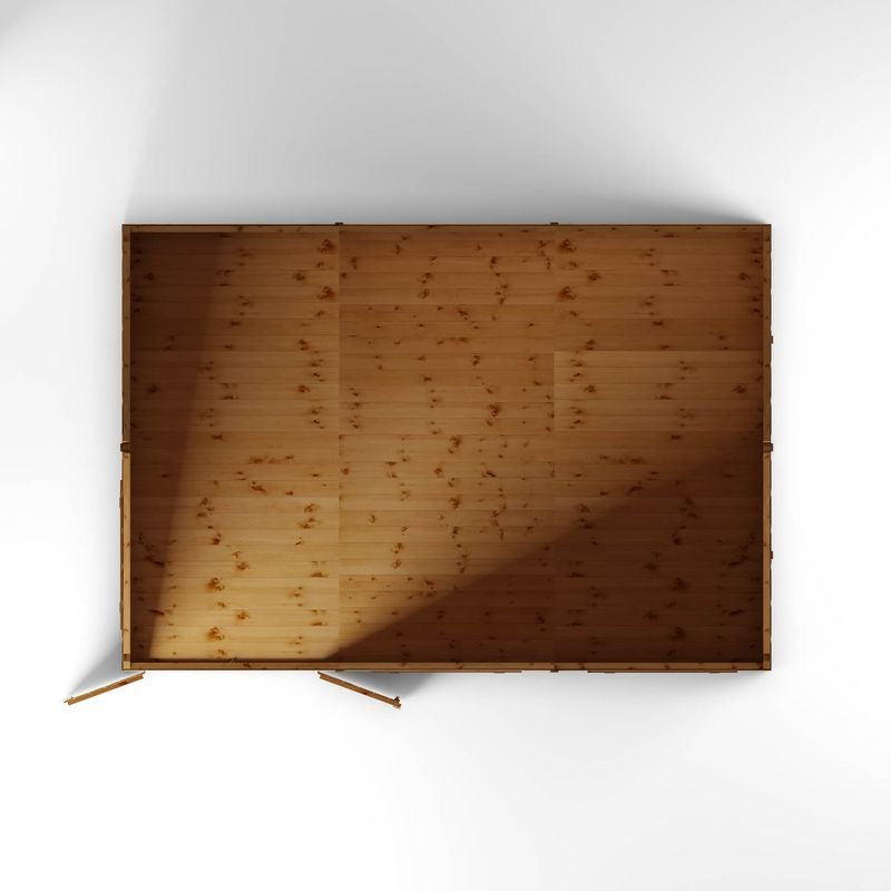 Adley 15' x 10' Premium Double Door Shiplap Modular Reverse Apex Workshop | Sheds.co.uk