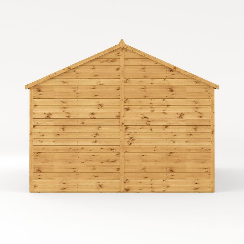 Adley 20' x 10' Premium Double Door Shiplap Modular Reverse Apex Workshop | Sheds.co.uk