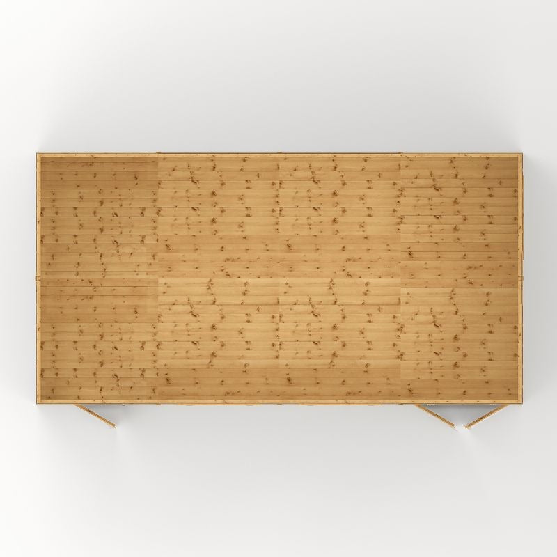 Adley 20' x 10' Premium Double Door Shiplap Modular Reverse Apex Workshop | Sheds.co.uk