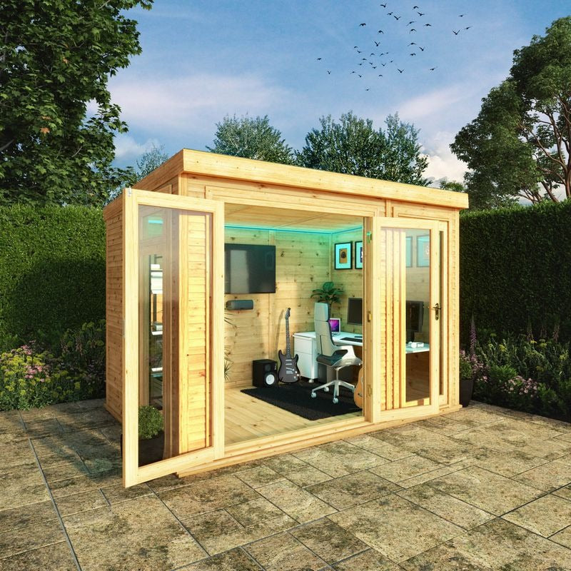 Adley 3m x 2m Insulated Garden Room - DIY Kit | Sheds.co.uk