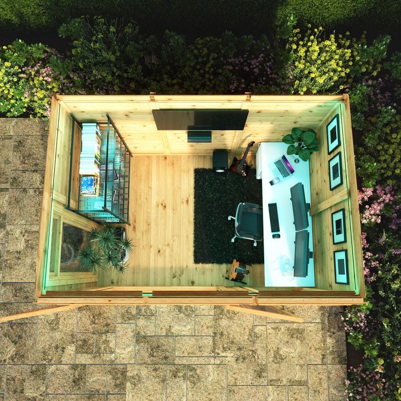 Adley 3m x 2m Insulated Garden Room - DIY Kit | Sheds.co.uk