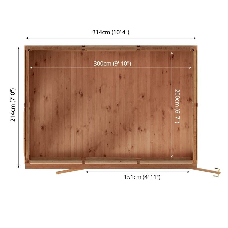 Adley 3m x 2m Insulated Garden Room - DIY Kit | Sheds.co.uk