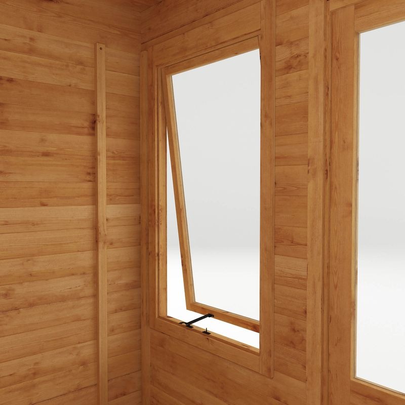 Adley 3m x 3m Hereford Log Cabin - 19mm | Sheds.co.uk