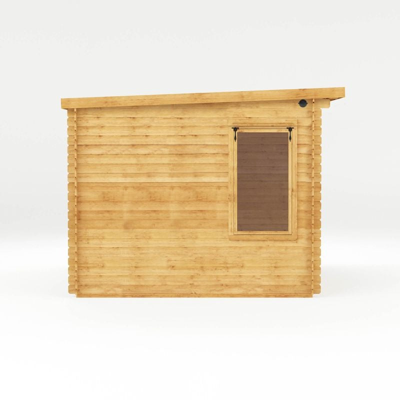 Adley 3m x 3m Hereford Log Cabin - 19mm | Sheds.co.uk