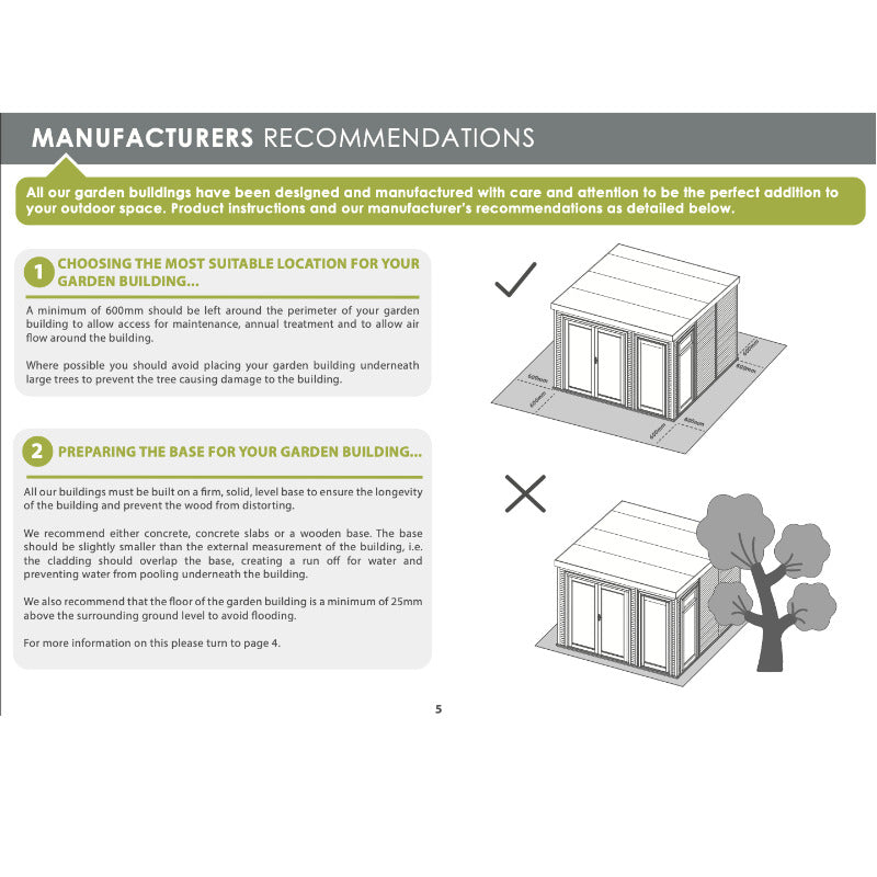 Adley 3m x 3m Insulated Garden Room - DIY Kit | Sheds.co.uk