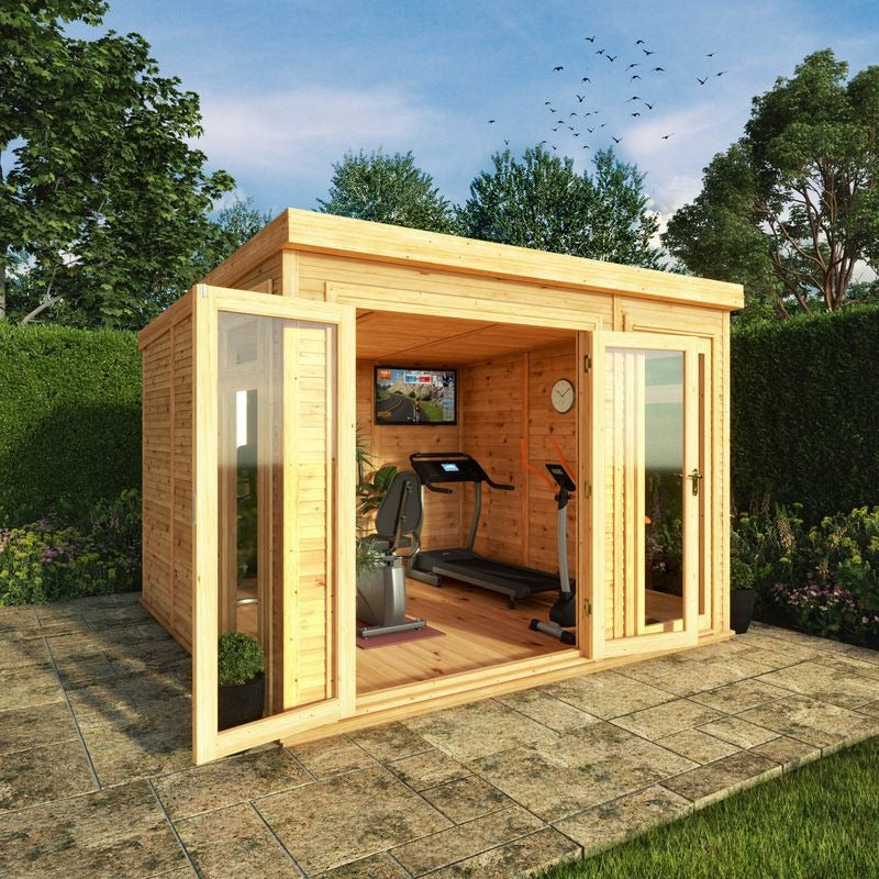 Adley 3m x 3m Insulated Garden Room - DIY Kit | Sheds.co.uk