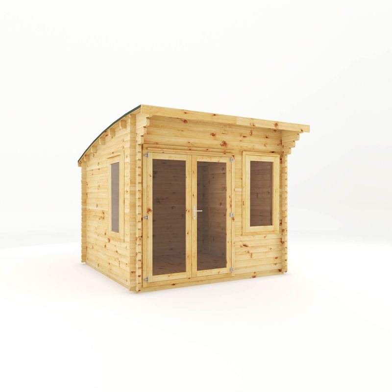 Adley 3m x 3m Taunton Log Cabin - 44mm | Sheds.co.uk