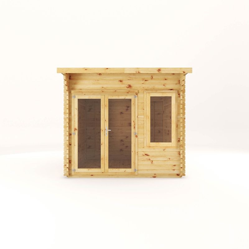 Adley 3m x 3m Taunton Log Cabin - 44mm | Sheds.co.uk