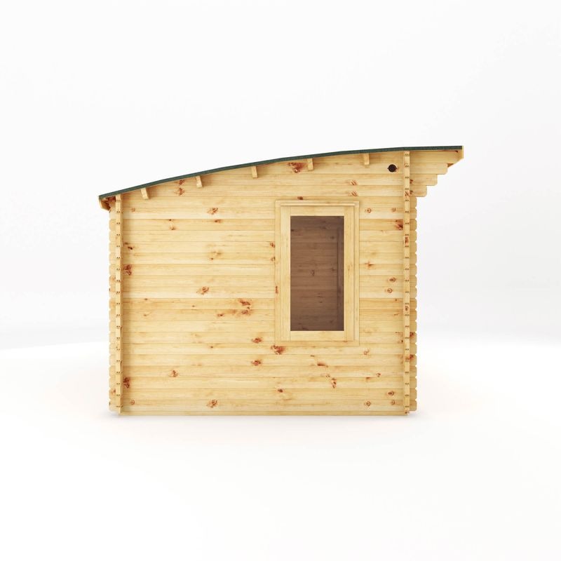 Adley 3m x 3m Taunton Log Cabin - 44mm | Sheds.co.uk