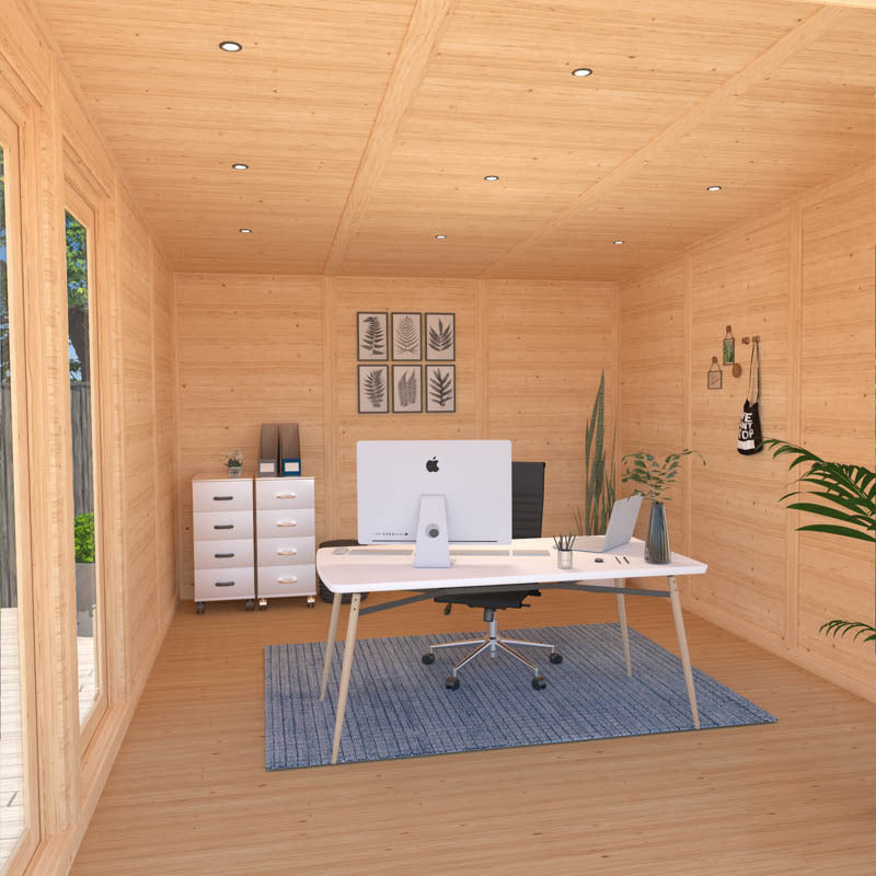 Adley 3m x 4m Alveston Insulated Garden Room | Sheds.co.uk