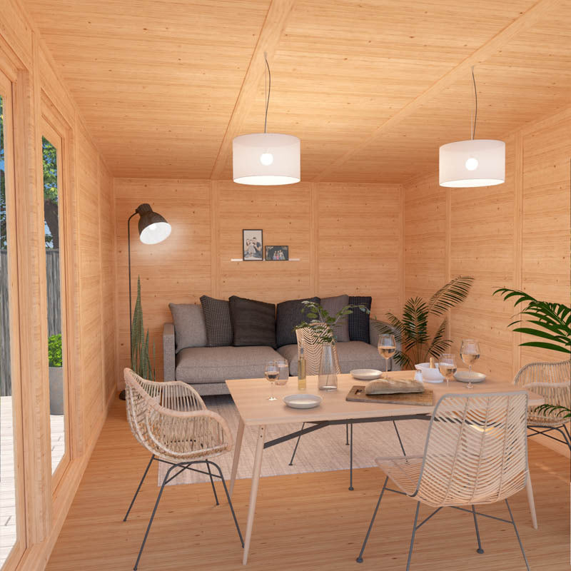 Adley 3m x 4m Alveston Insulated Garden Room | Sheds.co.uk