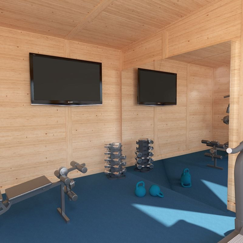 Adley 3m x 4m Drayton Insulated Garden Room | Sheds.co.uk