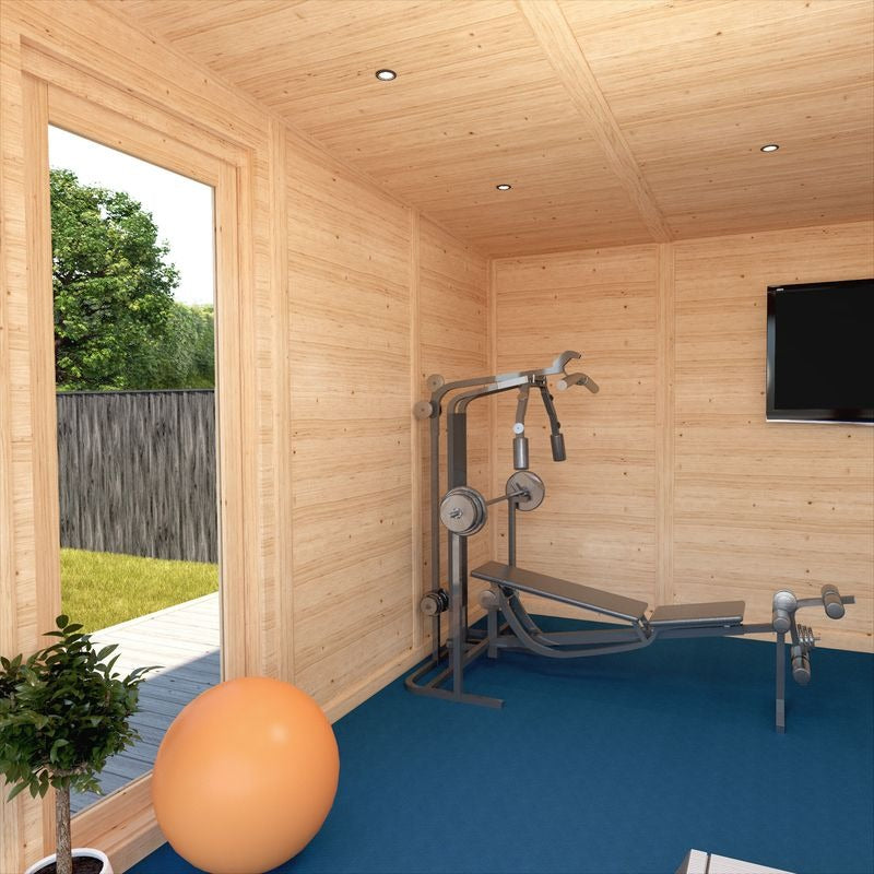 Adley 3m x 4m Drayton Insulated Garden Room | Sheds.co.uk