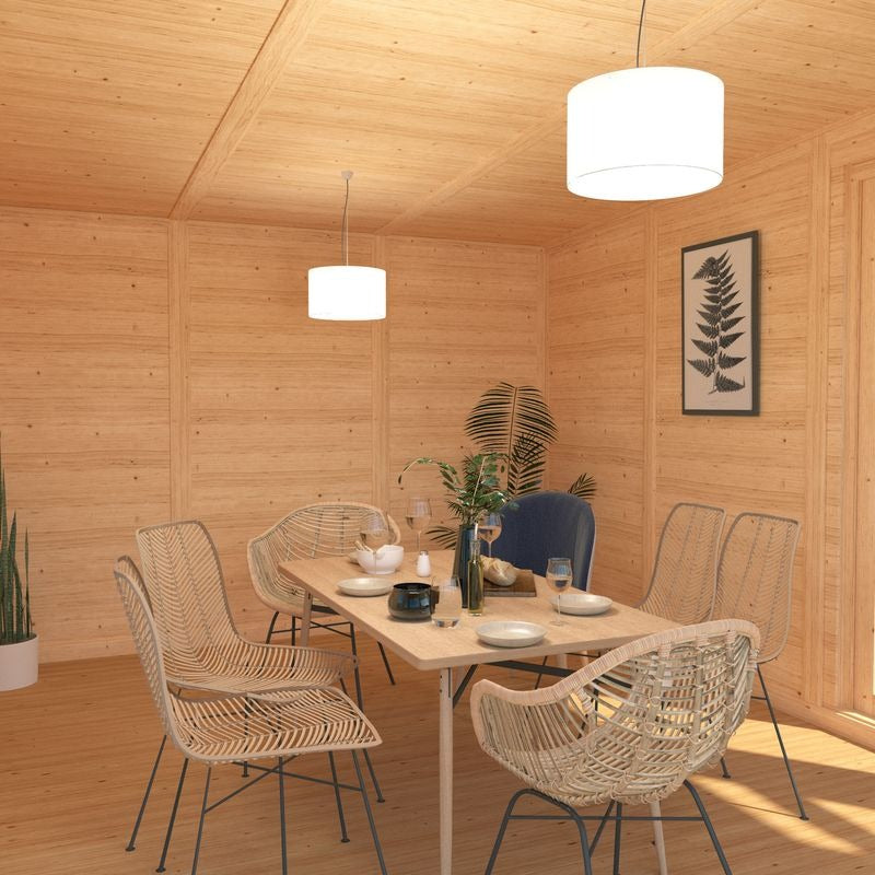 Adley 3m x 4m Drayton Insulated Garden Room | Sheds.co.uk