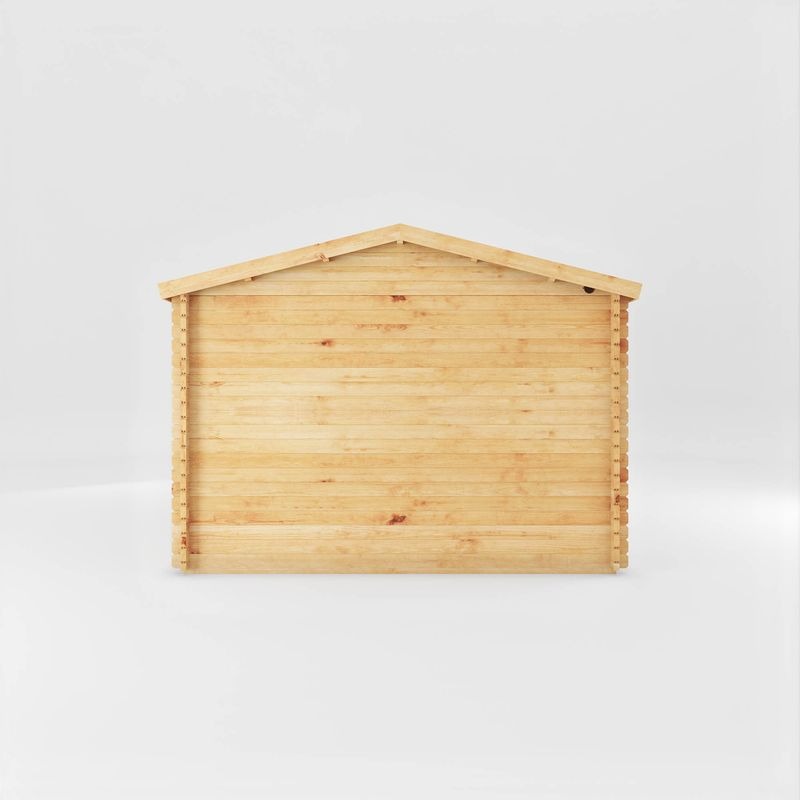Adley 4.5m x 3.5m Bravo Home Office Log Cabin - 44mm | Sheds.co.uk