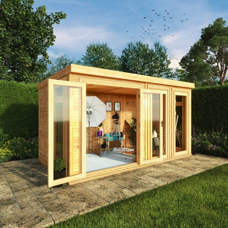 Adley 4m x 2m Insulated Garden Room - DIY Kit | Sheds.co.uk