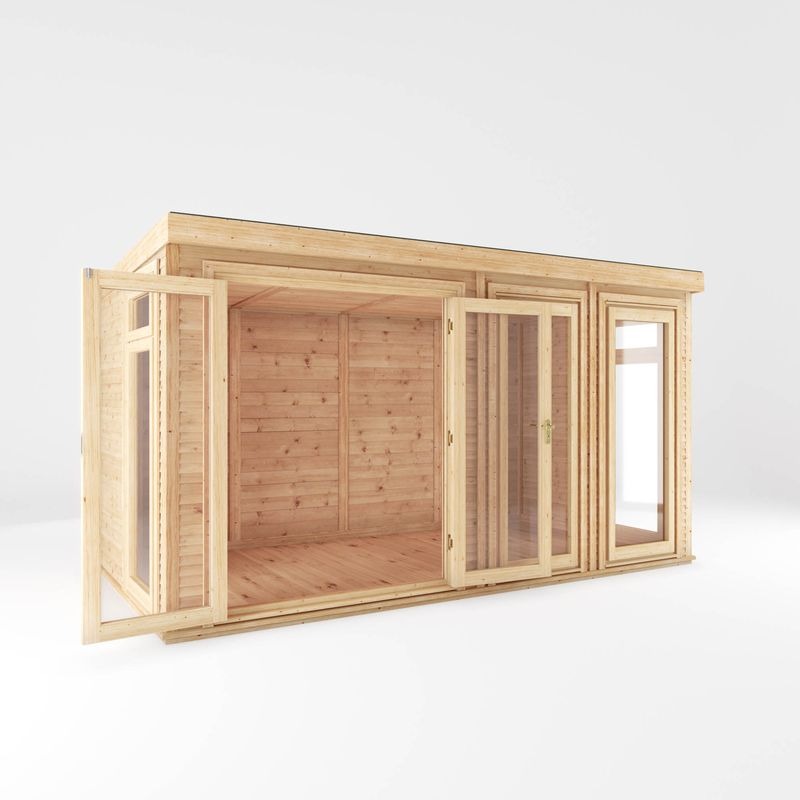 Adley 4m x 2m Insulated Garden Room - DIY Kit | Sheds.co.uk