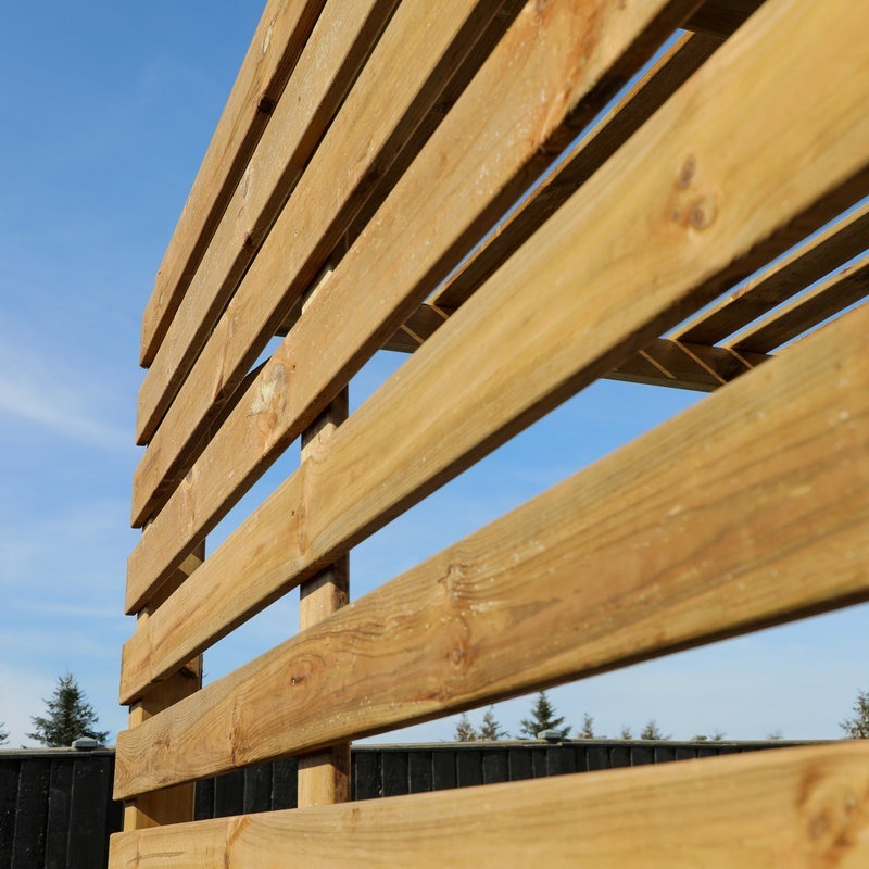 Adley 4m x 2m Modern Wooden Pergola | Sheds.co.uk