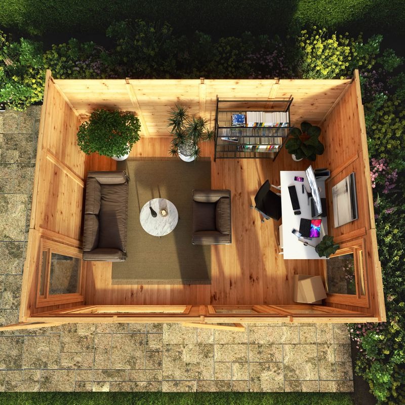 Adley 4m x 3m Insulated Garden Room - DIY Kit | Sheds.co.uk