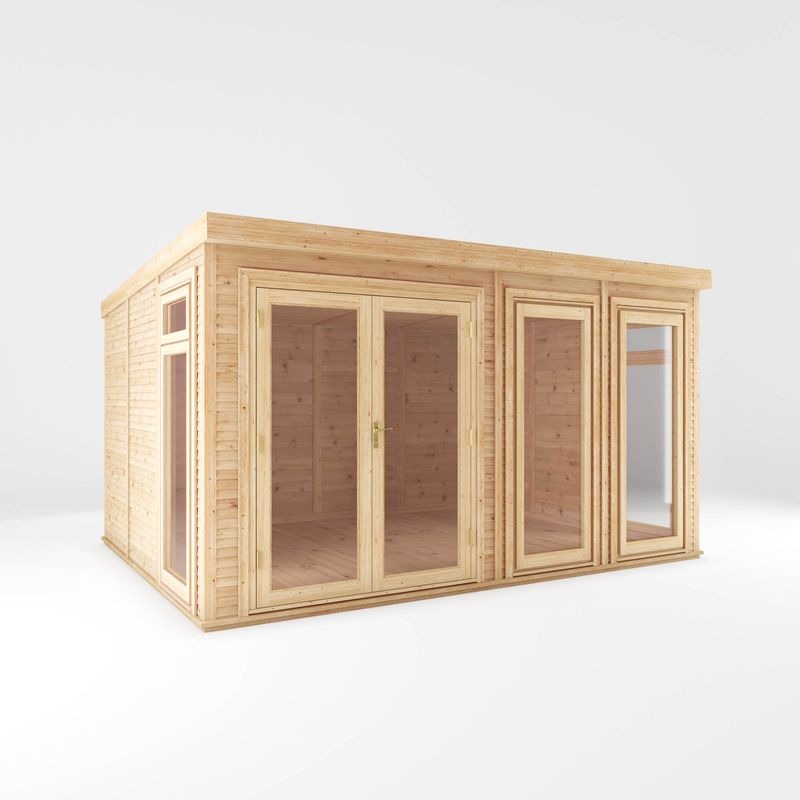 Adley 4m x 3m Insulated Garden Room - DIY Kit | Sheds.co.uk