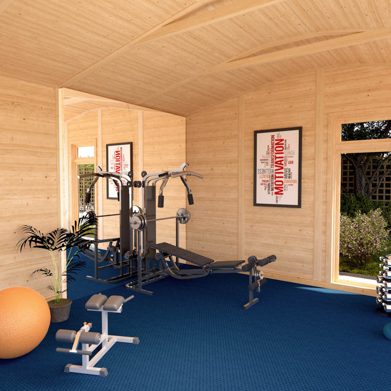 Adley 4m x 3m Luddington Insulated Garden Room | Sheds.co.uk