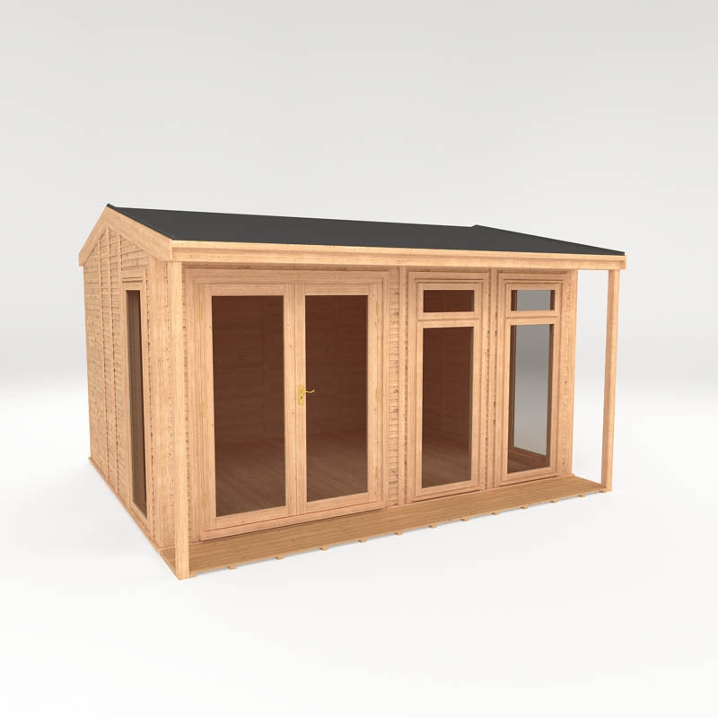 Adley 4m x 3m Luddington Insulated Garden Room | Sheds.co.uk