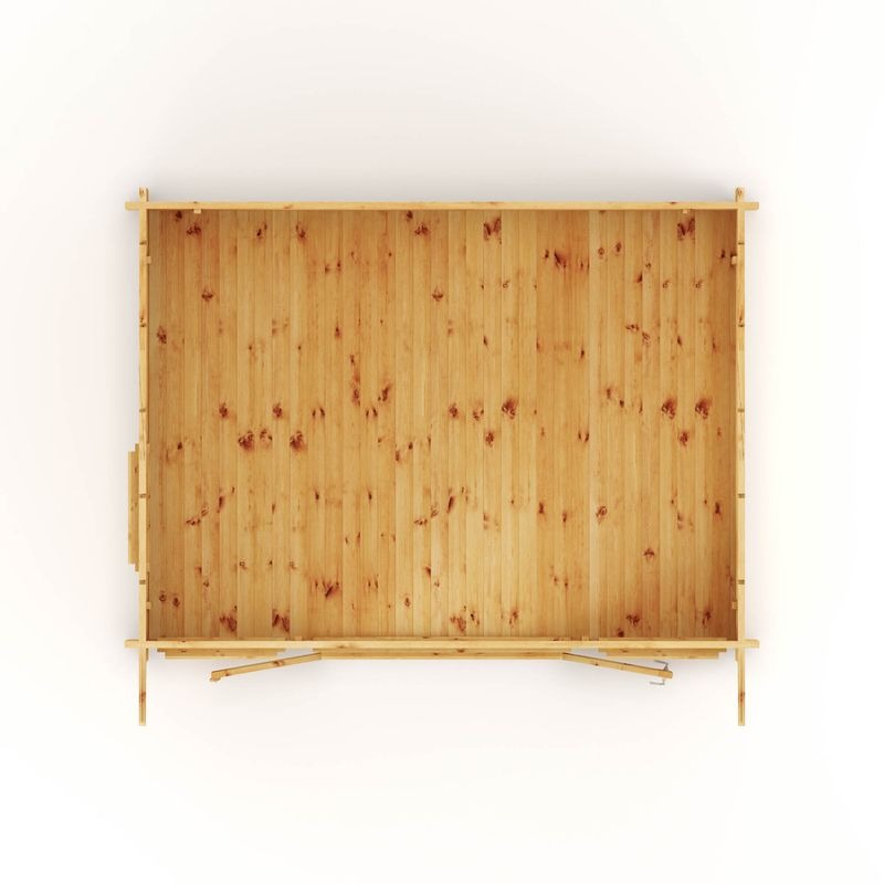 Adley 4m x 3m Taunton Log Cabin - 44mm | Sheds.co.uk