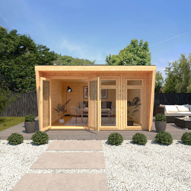 Adley 4m x 4m Tiddington Insulated Garden Room | Sheds.co.uk